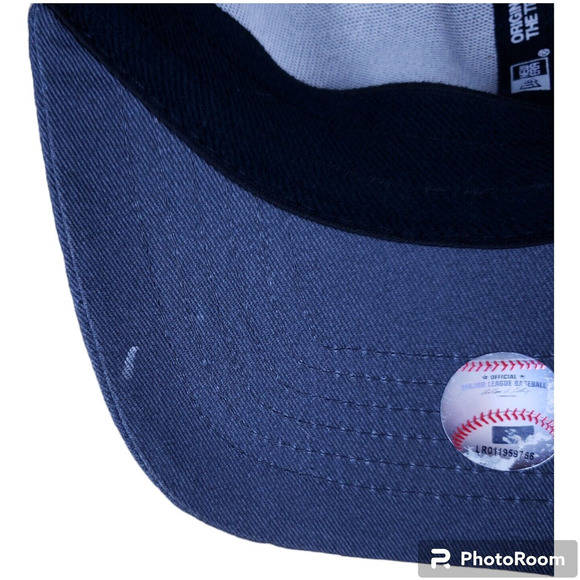 Tampa Bay Devil Rays Autographed Hat M/L New Era True Fitted Originators READ - Picture 9 of 10